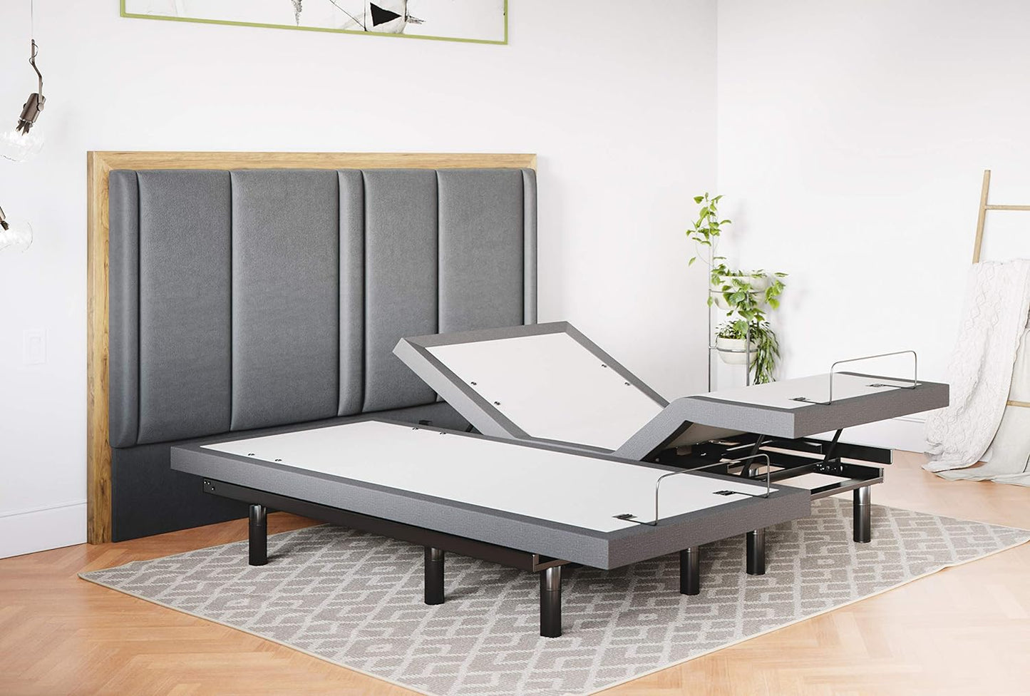 Split King Adjustable Bed Base Frame 